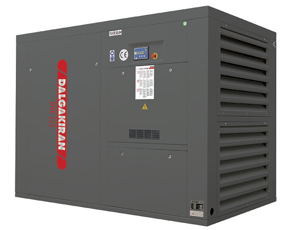 Винтовой маслонаполненный компрессор DVK 125